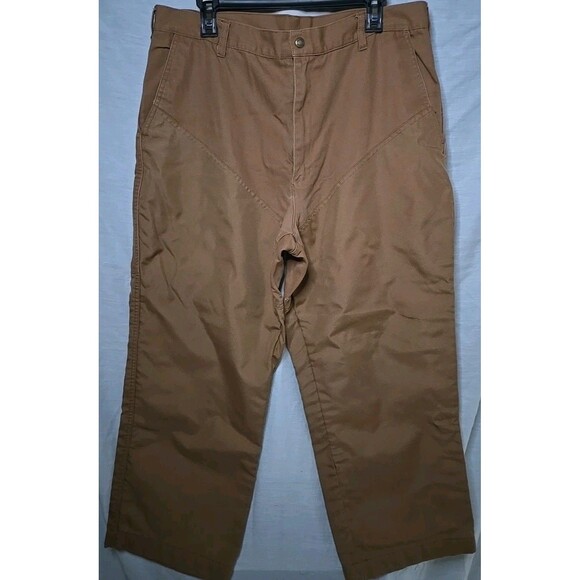 Woolrich Canvas Outdoor Collection Pants Double Knee Hunting Mens Sz 38 x 30 - Picture 1 of 14